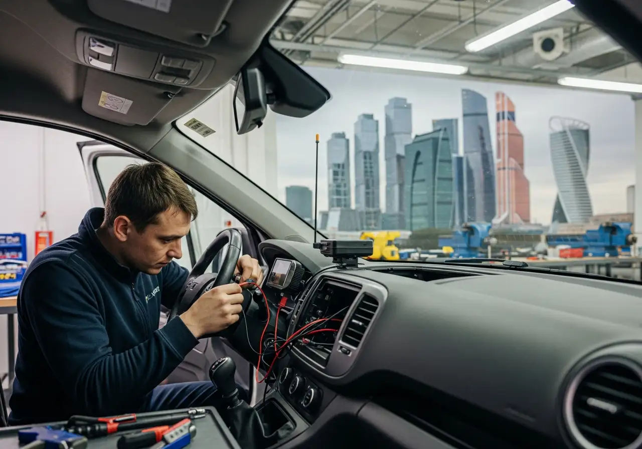 Установка ГЛОНАСС в Москве — точный мониторинг транспорта